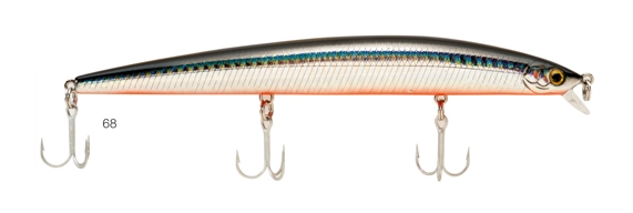 Akami Saikyo Minnow 175 mm. 175 gr. 30 colore 68